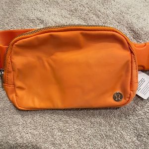 lululemon everyday belt bag orange NEW WITH TAGS!